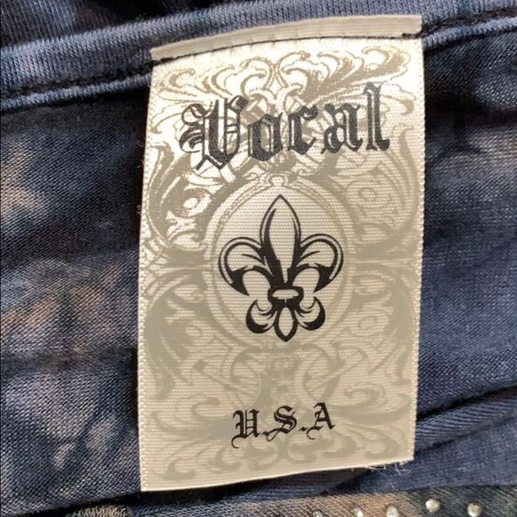 Vocal tie Dye cut out T - Picture 5 of 6